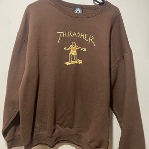 Brown thrasher crewneck